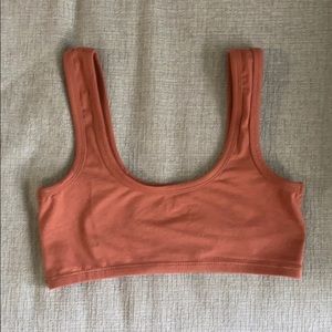 ARQ terra cotta wide strap bra, Size M, worn once